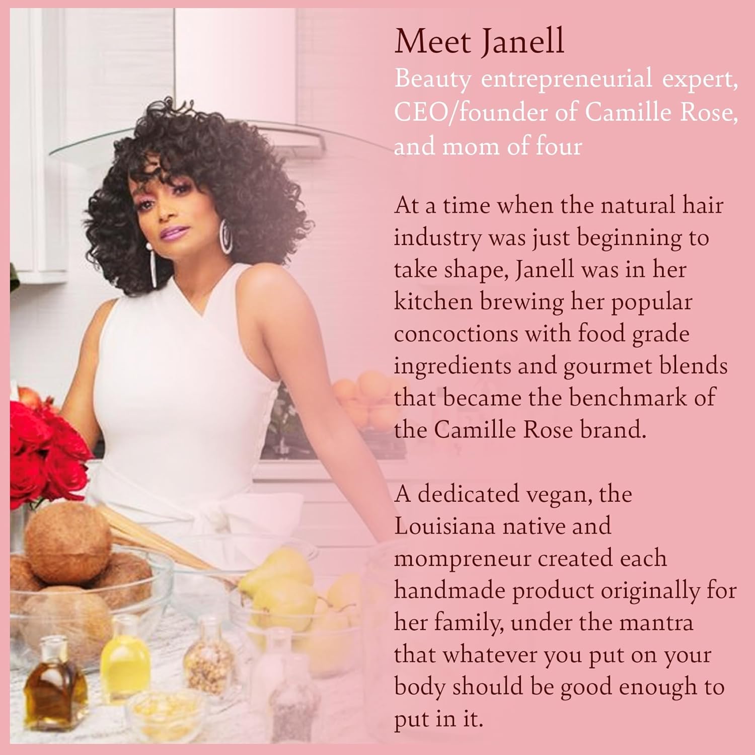 camille rose curl love moisture milk, vanilla, 8 fl oz