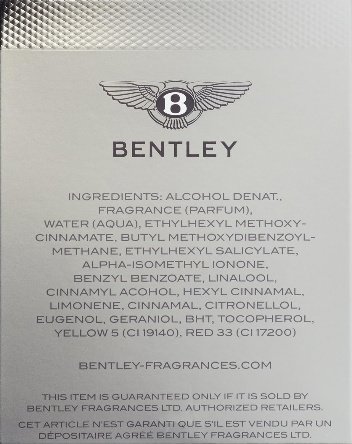 bentley for perfume for men eau de toilette 60 ml