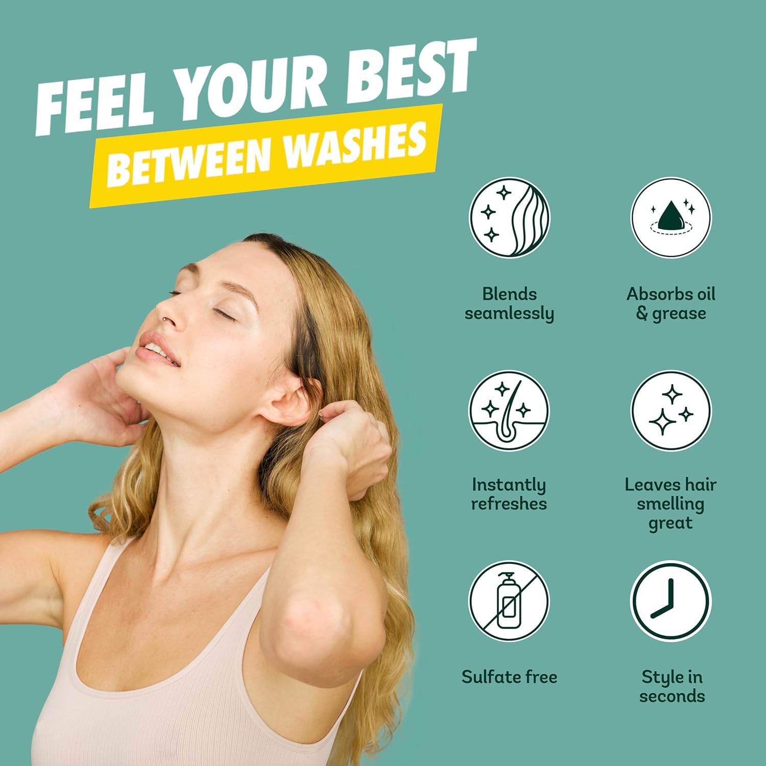 batiste dry shampoo, original, 200 ml