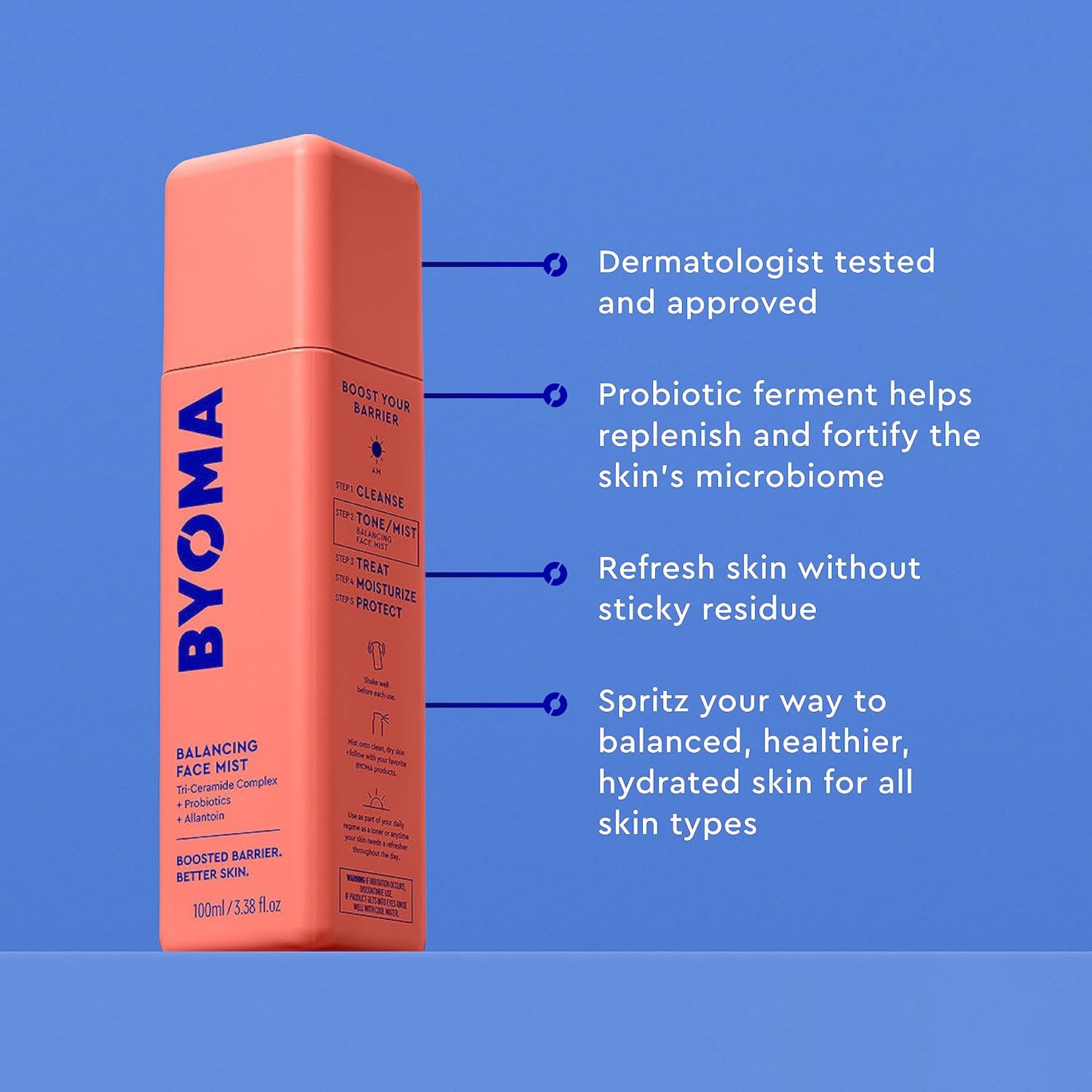 byoma balancing hydrating face mist 100ml