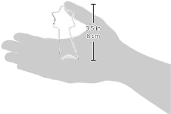 prestige biscuit cutters, 6 pieces, silver