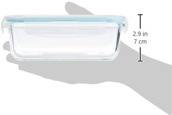 taliona tl2213374 borosilicate glass boro pro food container set, blue, w 32.0 x h 13.6 x d 13.6 cm, rectangular