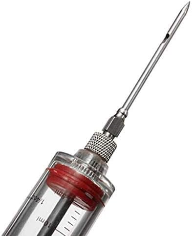 turkey injector kit, 1 oz plastic meat injector syringe,food grade marinade injector