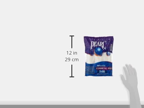 sea pearl cotton make up cosmetics pads (pack of 3 x 80)