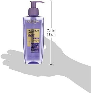 l'oréal paris hyaluron expert replumping face wash with hyaluronic acid, 200ml