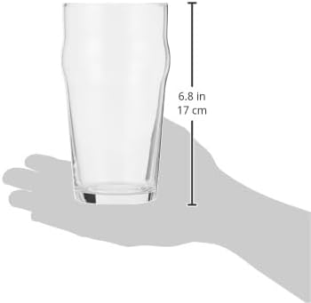 lav noniq beer glass 570cc 2pc st