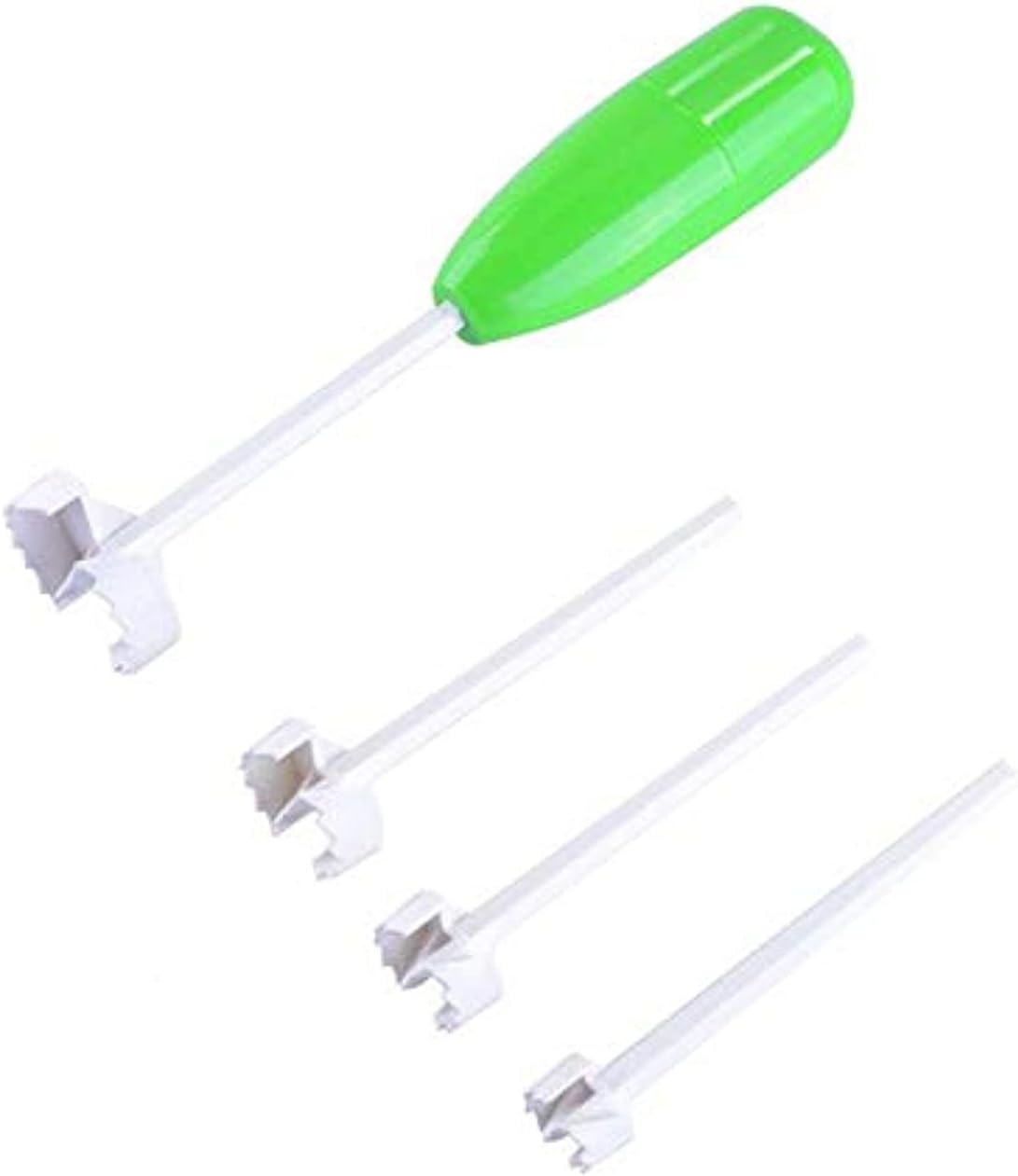 4 replaceable head vegetable drill/spiralizer/digging/corer device corer for stuffed vegetables