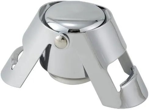 TaleeMall Champagne Stopper Stainless Steel Wine Stopper Vacuum 2 Pack