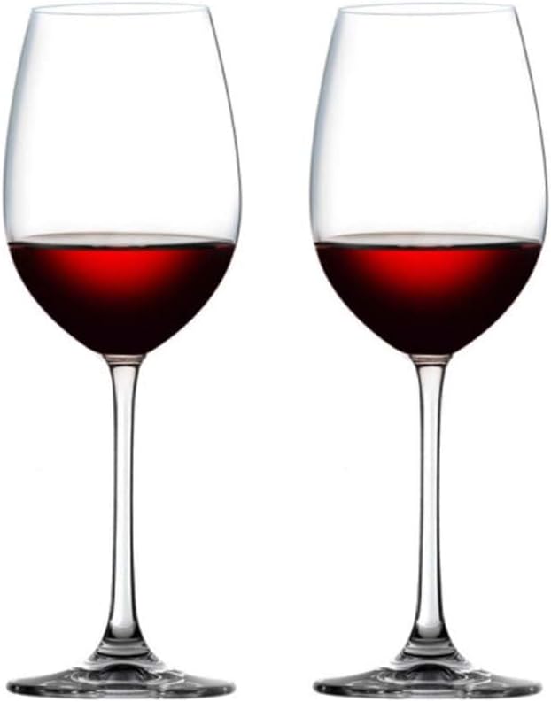ocean madison red wine glasses set of 2, clear, 425 ml, 015r1502, martini glass, coupe glass, margarita glass, v shaped glass, conical glass
