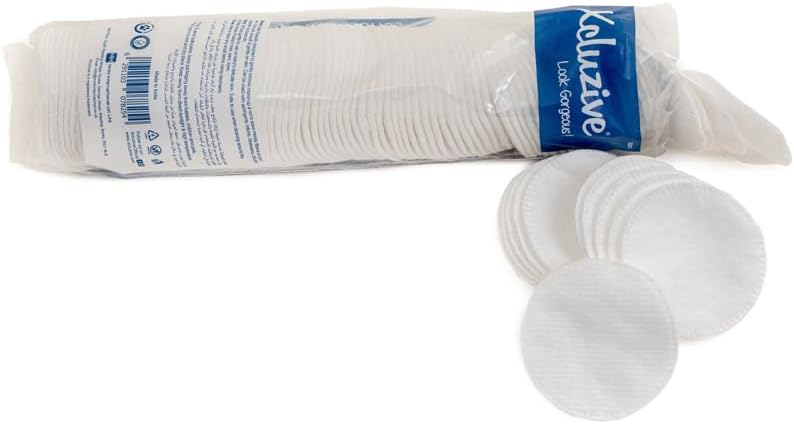 xcluzive round cotton pads 3 x 80 pcs