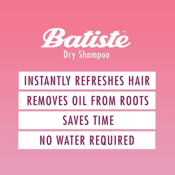 batiste dry shampoo, cherry, 6.73 ounce (2 pack)