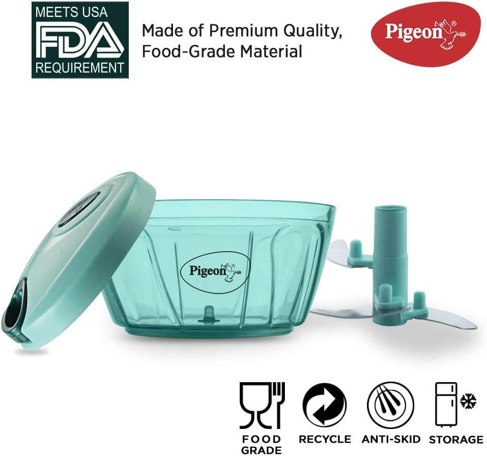 pigeon handy chopper, green, plastic