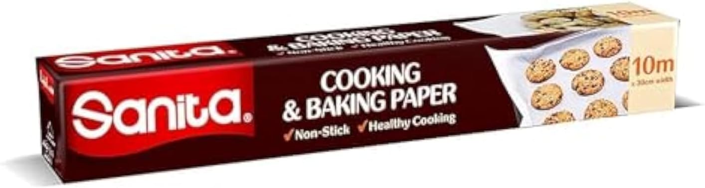 sanita club cooking & baking paper ,size (30cm x 10m) 1 roll