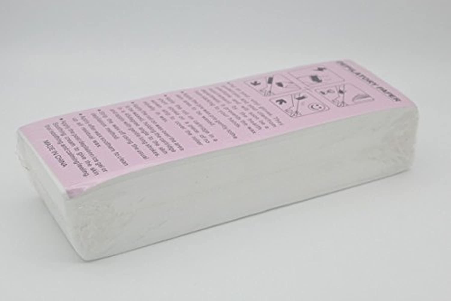 unbranded hair removal depilatory paper professional non woven epilator wax strip (100 pieces/pack)