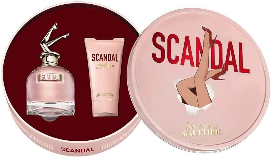 jean paul gaultier scandal women 2 pc set 2.7eau de paarfum spray, 2.5 body lotion
