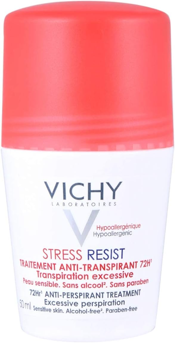 vichy 72h unisex stress resist anti transpirant (50ml) set of 3