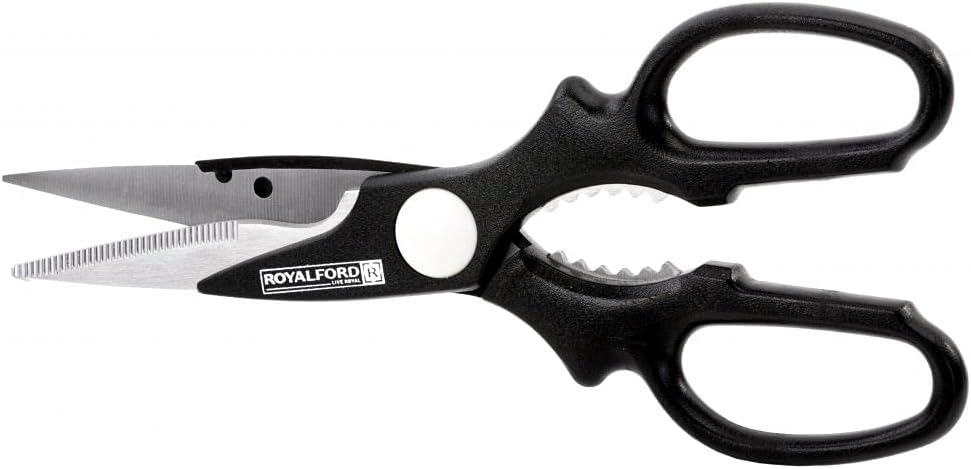 royalford kitchen scissors, assorted colors, rf5839