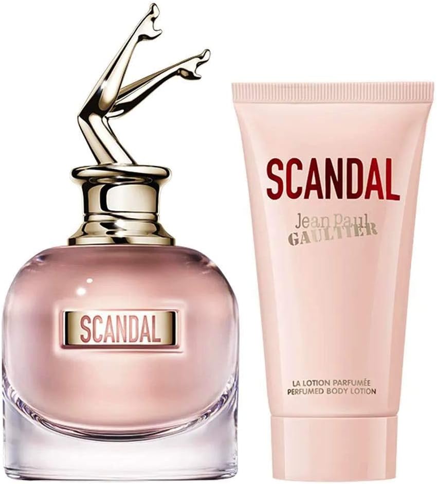 jean paul gaultier scandal women 2 pc set 2.7eau de paarfum spray, 2.5 body lotion