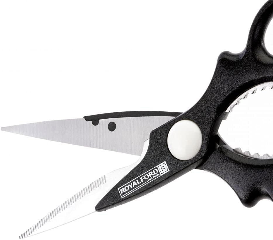royalford kitchen scissors, assorted colors, rf5839