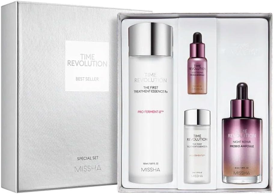 missha time revolution night repair set