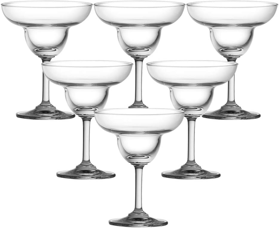 ocean classic margarita glass, 200ml, set of 6, 501m07, stemmed martini glass, martini vessel, martini chalice, martini snifter