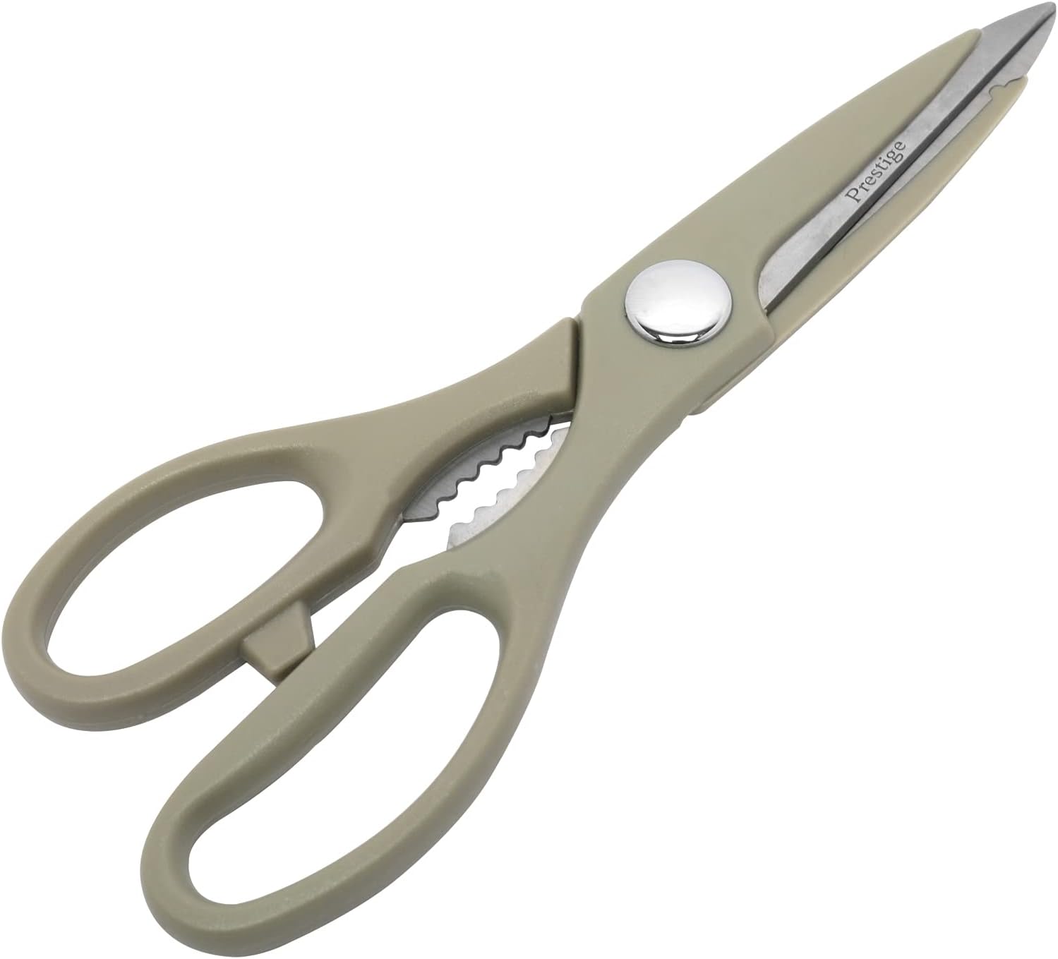 prestige multipurpose scissors with bottle opener steel silver