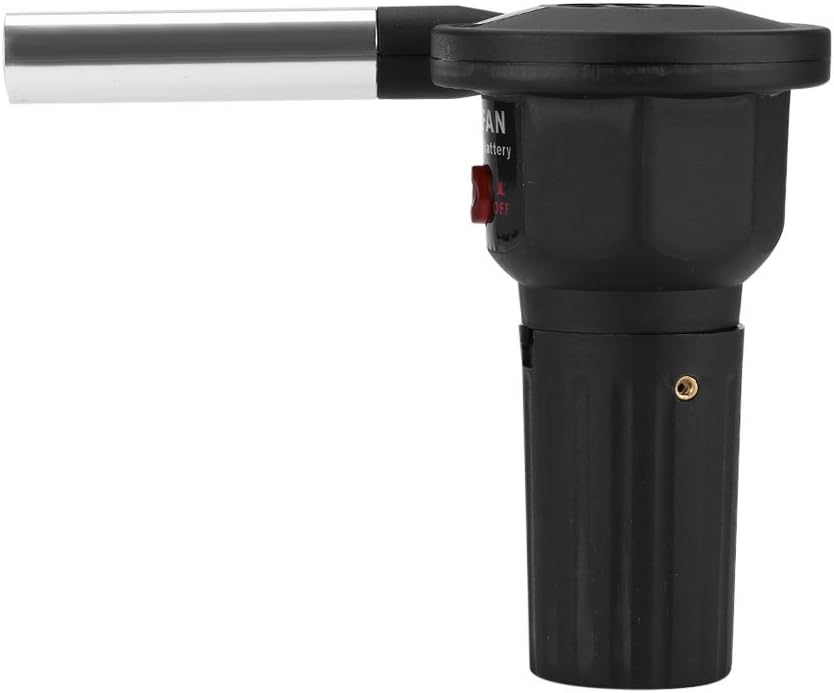 gototop portable battery powered bbq fan air blower for outdoor camping picnic charcoal grill barbecue fire bellows