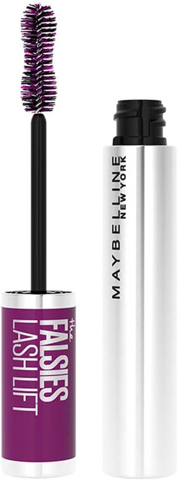 maybelline falsies lash lift washable mascara 01 black volumizing and length adding mascara