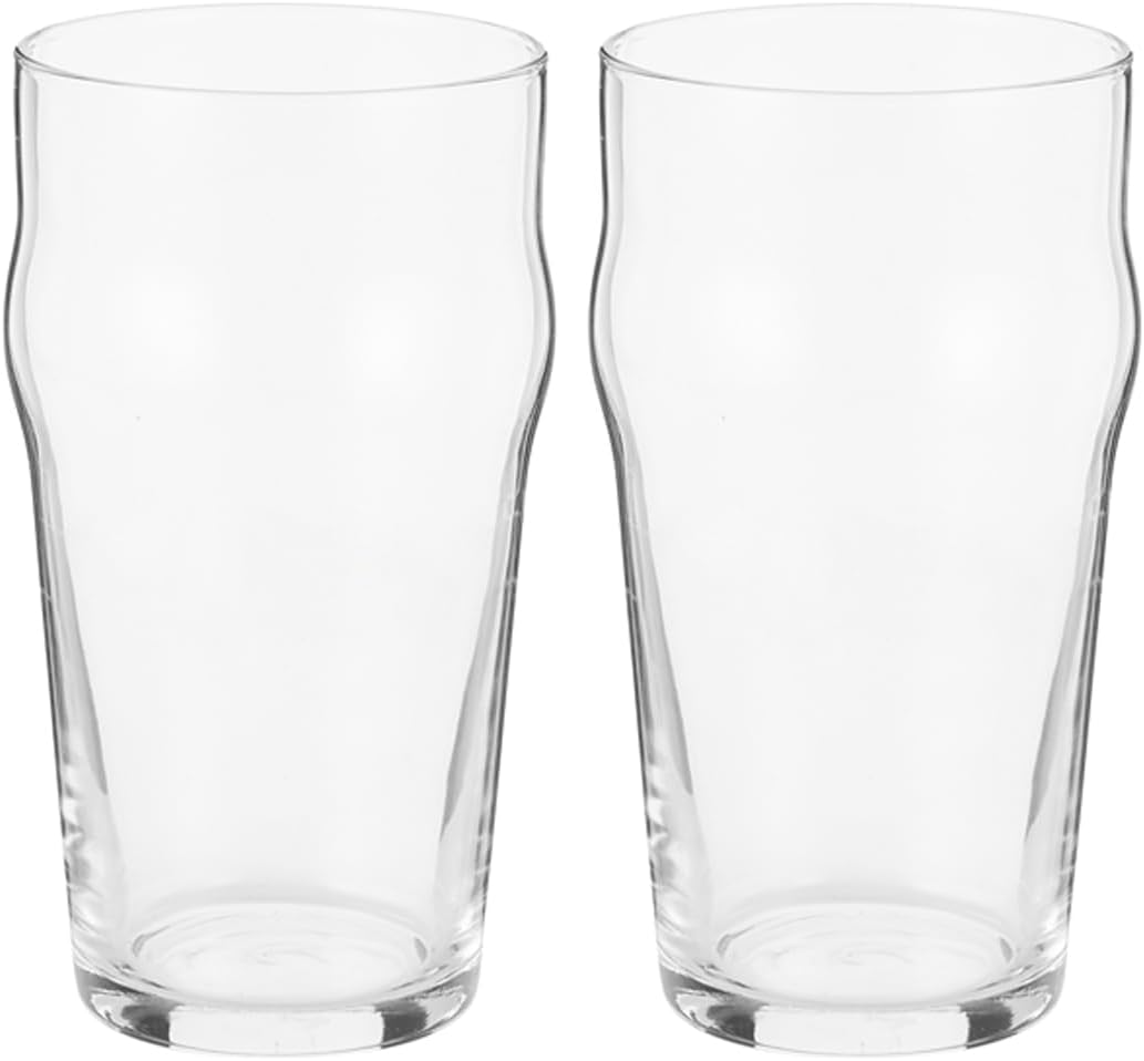 lav noniq beer glass 570cc 2pc st