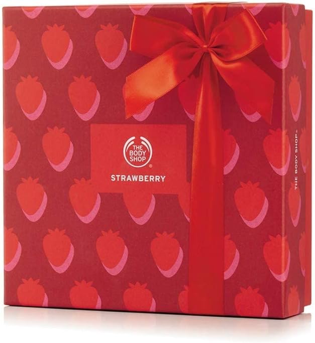 the body shop strawberry gift set 5 pieces