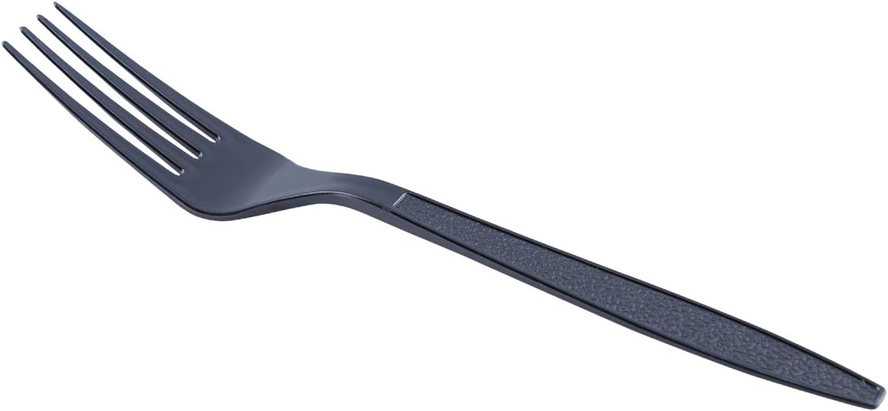 falcon plastic black fork 50 pieces