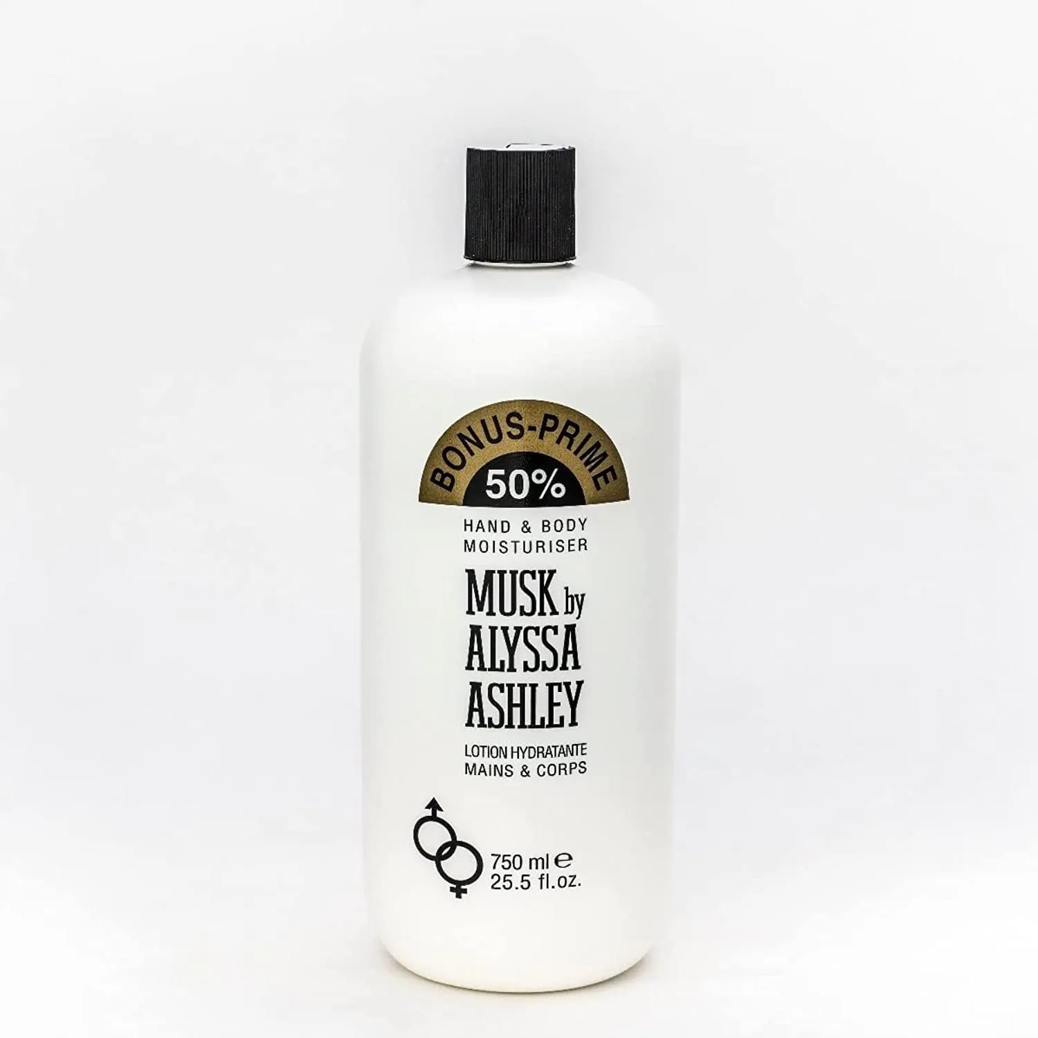 ALYSSA ASHLEY Musk Hand & Body Mositurising Body Cream Fast Absorbing Leaves Skin Soft and Deep Hydrating Non-Sticky Non-Greasy All Skin Types Long Lasting Musk Fragrance Body Lotion 750ML