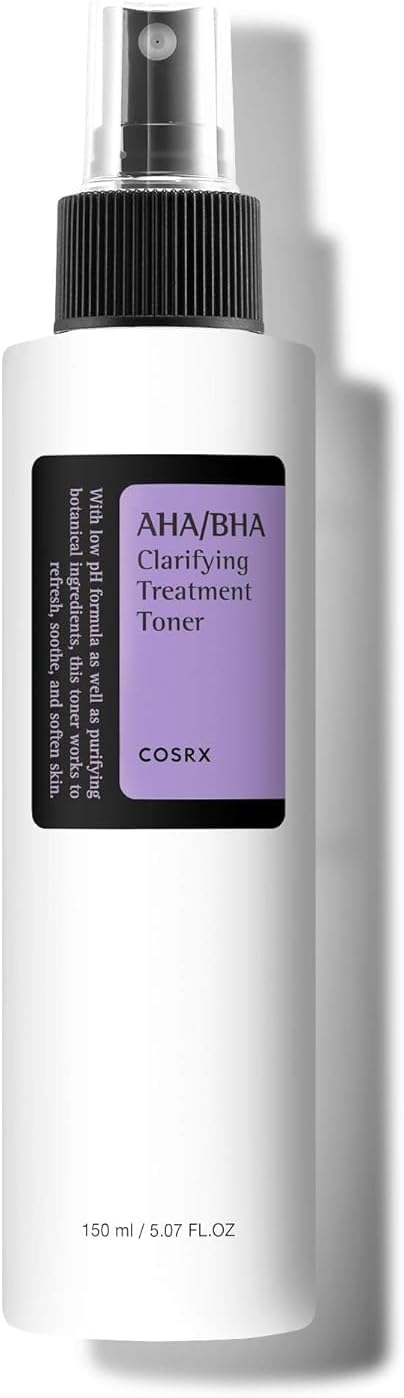 cosrx aha/bha clarifying treatment toner 150ml