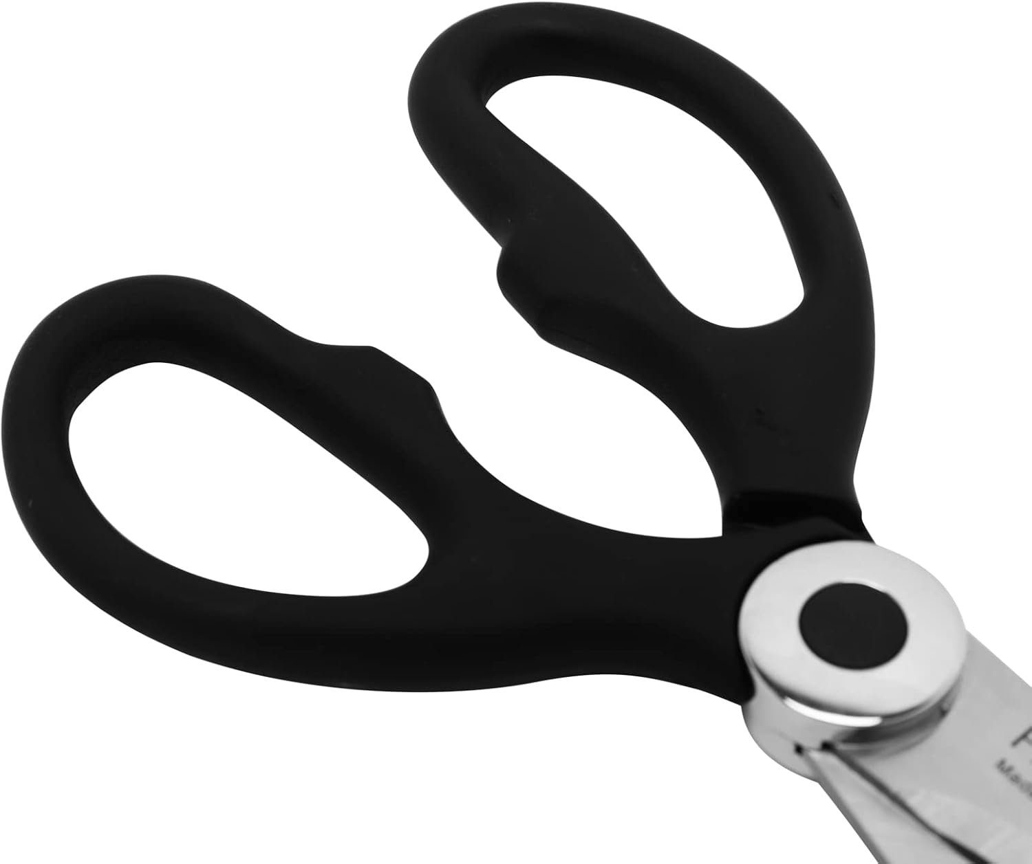 prestige kitchen scissors, silver & black pr54643