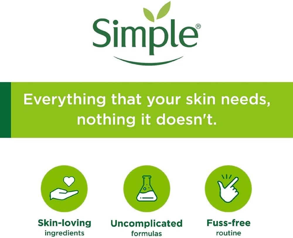 simple hydrating light daily face moisturizer, 125ml