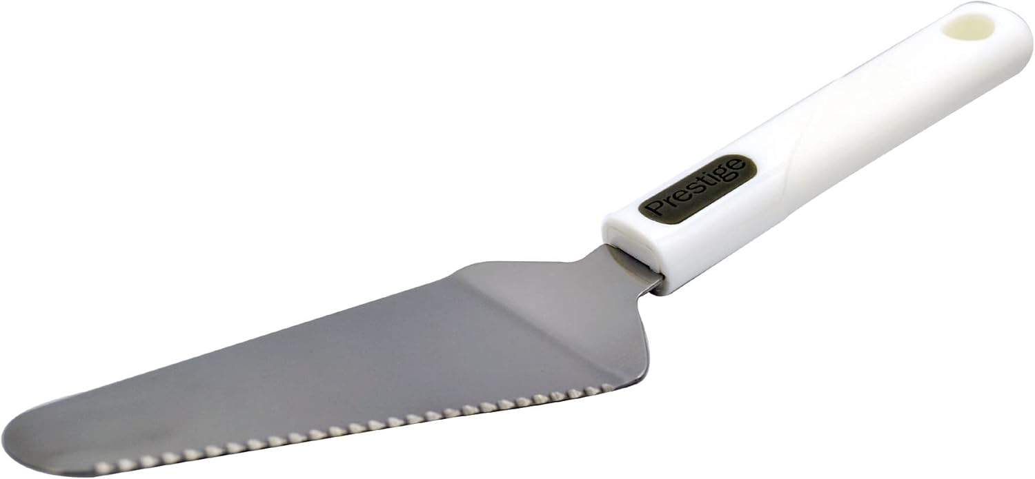 prestige cake slicer, white pr54121, stainless steel material