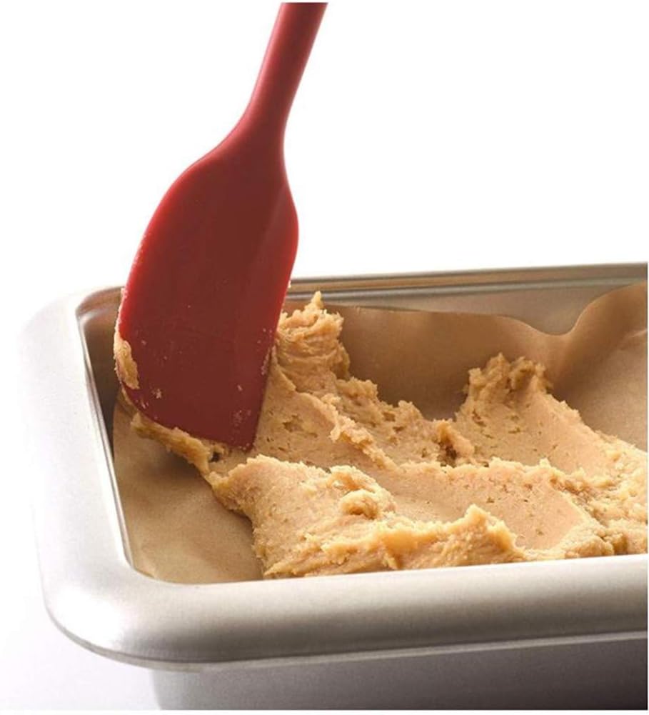 am anna silicone spatula 3 piece set,heat resistant spatulas,non stick rubber spatulas (red)