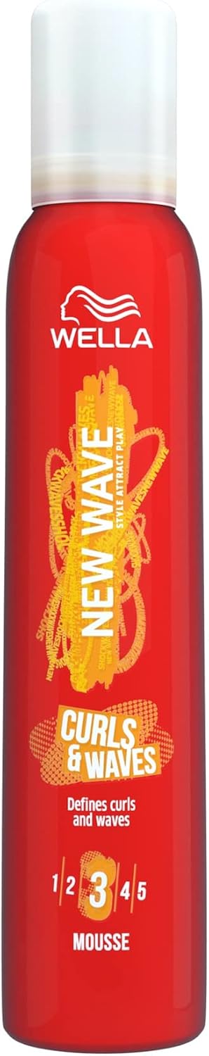 koleston new wave curls & waves mousse 200ml