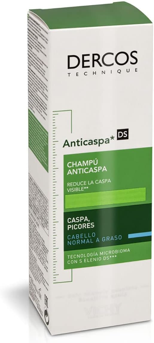 vichy dercos anti dandruff shampoo, 200 ml