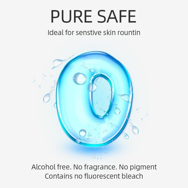 thmins 200 ct,4 pack disposable face towelette,clean towels,makeup towels,biobased face towel,remover dry wipes,ultra soft