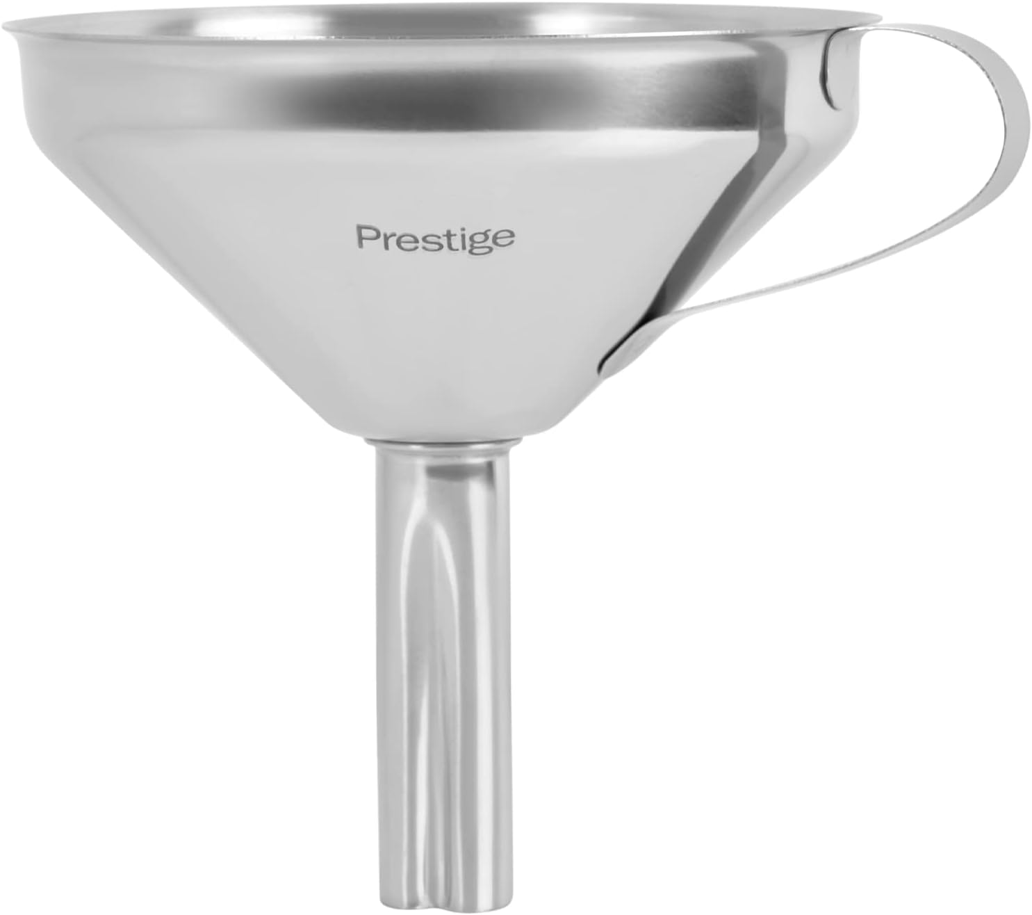 prestige stainless steel funnel, silver