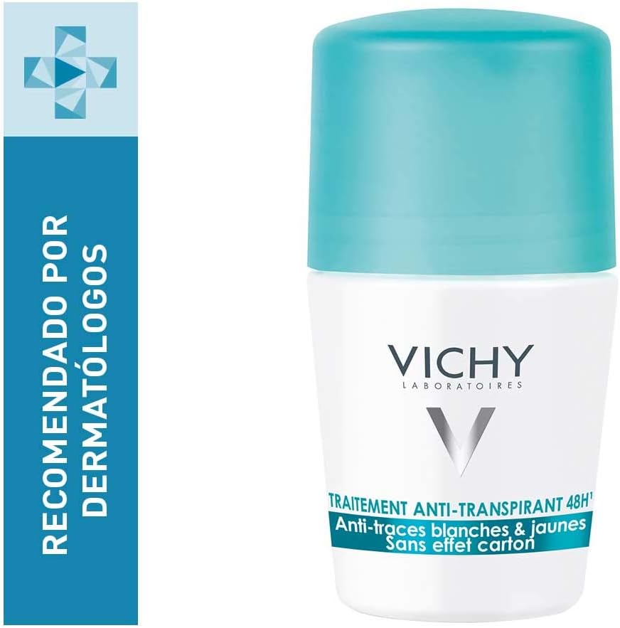 vichy deo traitement anti transpirant 48h roll on 50 ml
