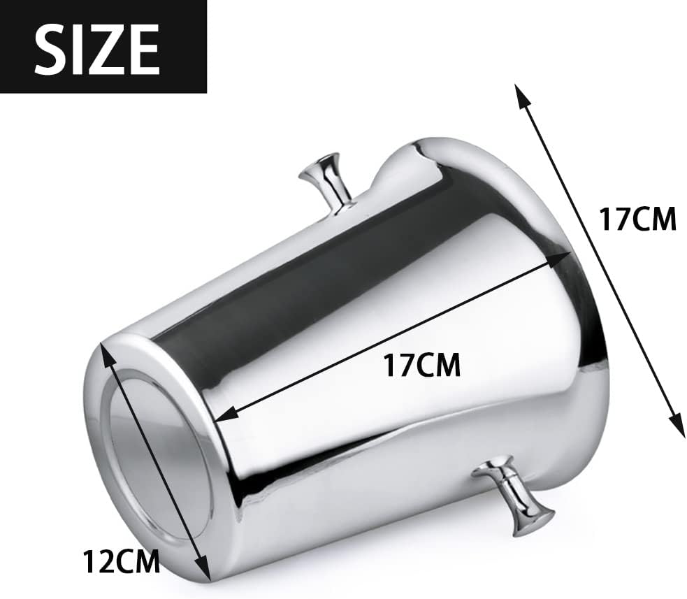 fitmos ice bucket stainless steel wine bucket, champagne bucket, wine cooler, bottle cooler, bottle chiller, ice bucket