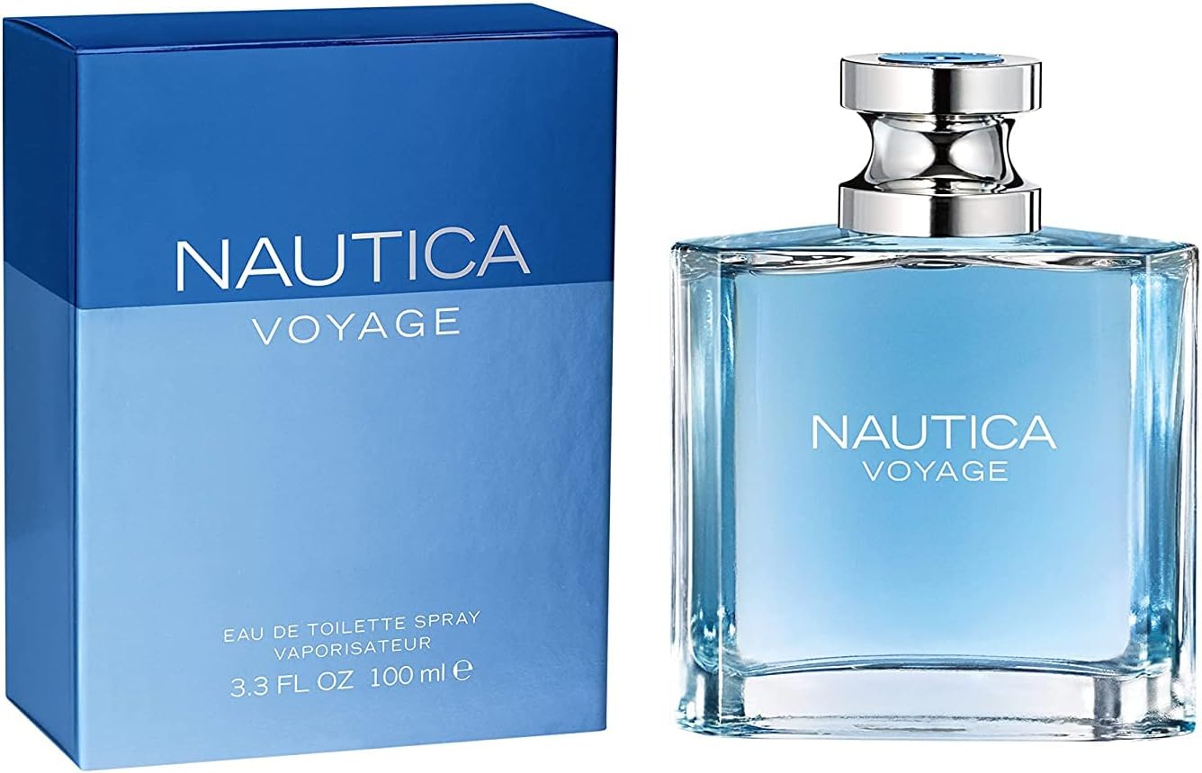 nautica voyage eau de toilette for men, 100 ml