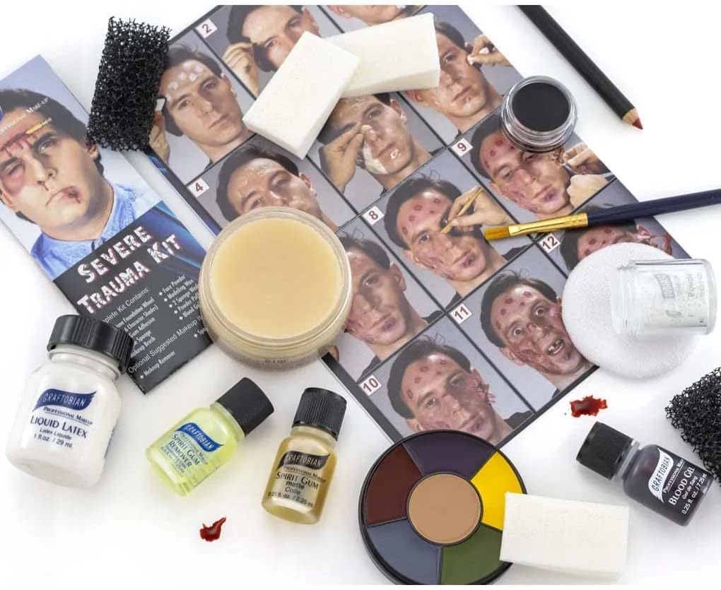 graftobian deluxe severe trauma special fx makeup kit