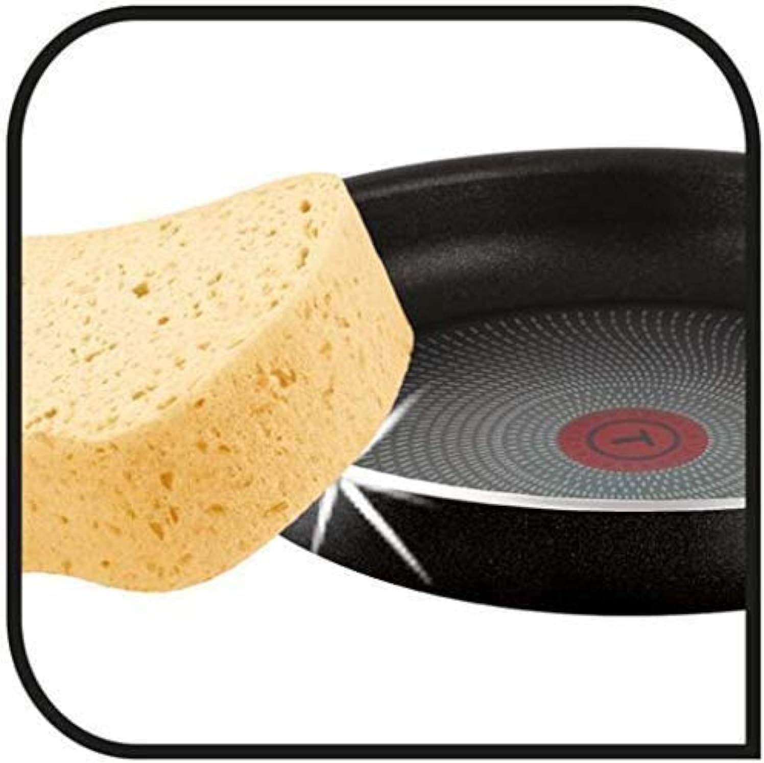 tefal super cook non stick 12 pcs cooking set, black, aluminium, b459sc84, online exclusive