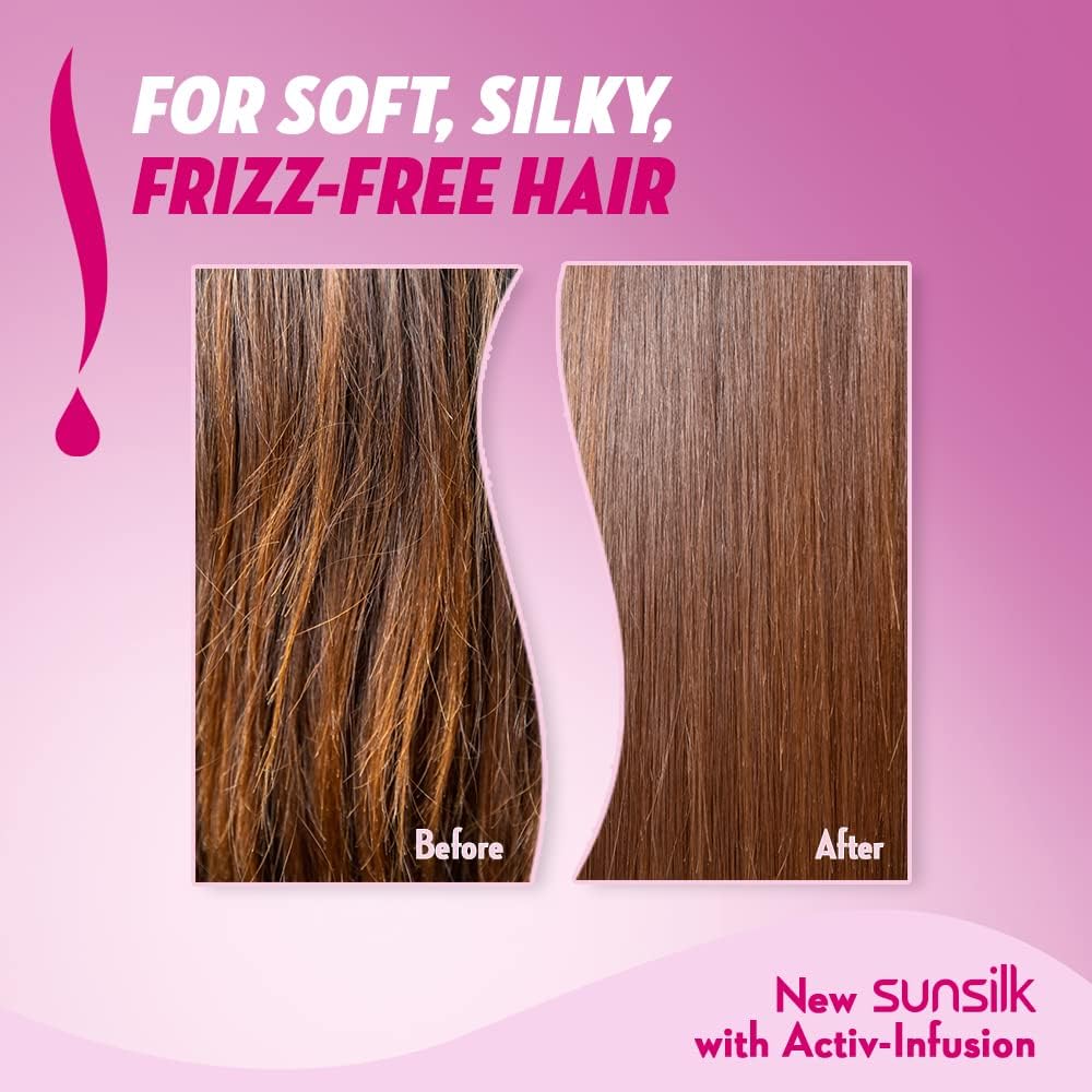 sunsilk shampoo shine & strength, 400ml + sunsilk conditioner shine & strength, 320ml, white
