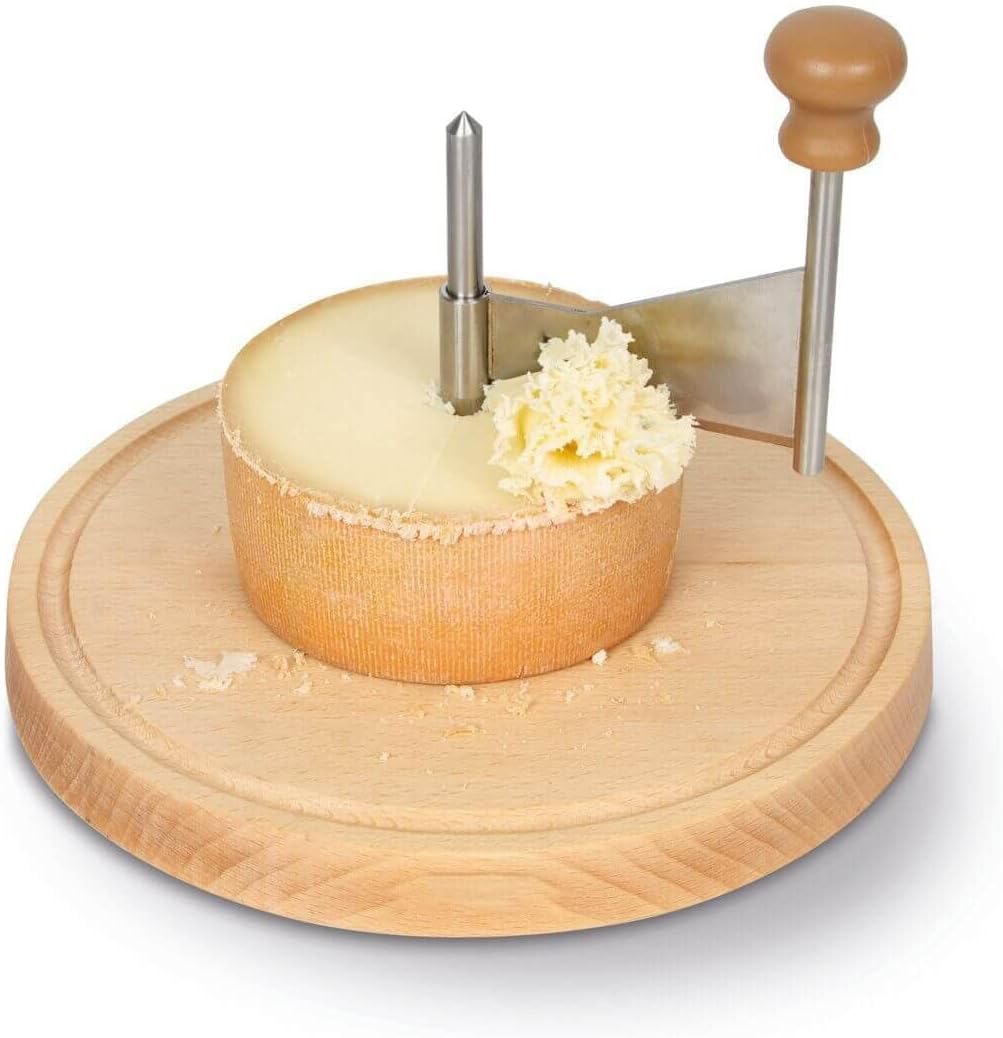 the white shop cheese curler stainless steel best for cheese wheel or chocolate