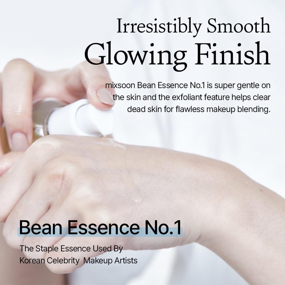 mixsoon [mixsoon] bean essence 1.69 fl oz / 50ml | natural fermented soybean serum for moisturization and skin nourishment | cruelty free