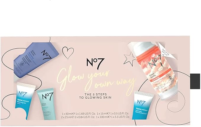 no7 5 steps to radiance present set